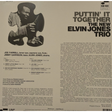 Jones, Elvin - Puttin' It Together (lp) (blue Note Classic)