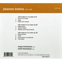 Khachatryan, Sergey - Brahms Sonatas