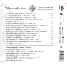 Kosendiak, Andrzej - Salzburska Msza Maryjna