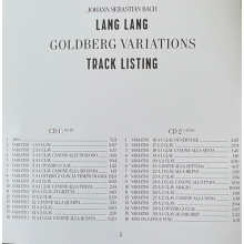 Lang Lang - Bach Goldberg Variations