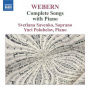 Webern, A. - Complete Songs