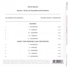 Los Angeles Philharmonic & Malkki, Susanna - Steve Reich - Runner / Music For Ensemble & Orchestra