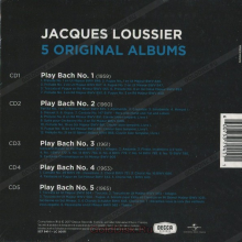 Loussier, Jacques - 5 Original Albums