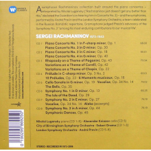 Lugansky, Nicolai - Rachmaninov: The Four Piano Concertos, Piano Works, Three Symphonies And Orchestral Works