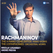 Lugansky, Nicolai - Rachmaninov: The Four Piano Concertos, Piano Works, Three Symphonies And Orchestral Works