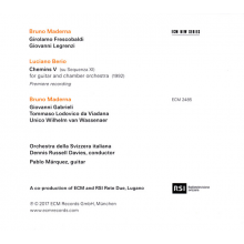 Maderna Bruno/berio Luciano - Now And Than