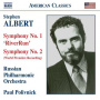 Albert, S. - Symphony No.1 & 2