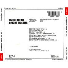 Metheny, Pat - Bright Size Life