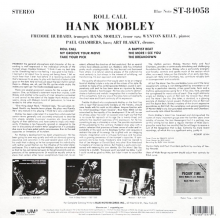 Mobley, Hank - Roll Call (blue Note Classic) (lp)