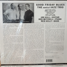 Modest Jazz Trio - Good Friday Blues (lp) (tone Poet)