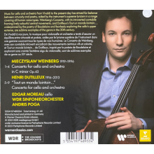 Moreau, Edgar, Wdr Symphony Orchestra Cologne/ Andris Poga - Weinberg & Dutilleux: Concerti