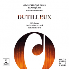 Orchestre De Paris/paavo Jarvi/christian Tetzlaff - Dutilleux: Symphonie No 1, Metaboles, Sur Le Meme Accord