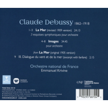 Orchestre Nationale De France/krivine - Debussy: Images, La Mer 