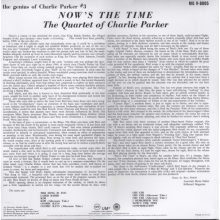 Parker, Charlie - Now's The Time (lp) (verve By Request)