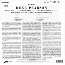 Pearson, Duke - Wahoo (lp) (blue Note Classic)