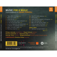 Pluhar, Christina / L'arpeggiata - Purcell: Music For A While