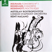 Rostropovich, Mstislav/london Symphony Orchestra/kent Nagano - Milhaud & Honneger: Cello Concertos