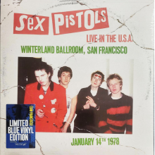 Sex Pistols - Live In The Usa 1978 - San Francisco (lp Blue)