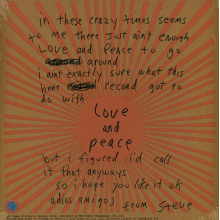 Steve, Seasick - Love & Peace