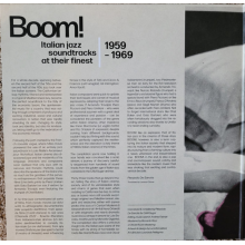 Various - Boom! Italian Jazz Soundtracks At Their Finest (1959-1969) (2lp)