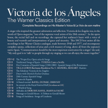 Victoria De Los Angeles - Victoria De Los Ángeles: Complete Warner Recordings 59cd (hmv & Vsm)