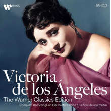 Victoria De Los Angeles - Victoria De Los Ángeles: Complete Warner Recordings 59cd (hmv & Vsm)