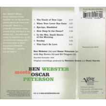 Webster, Ben - Ben Webster Meets Oscar Peterson
