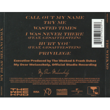 Weeknd - My Dear Melancholy