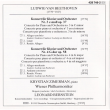 Zimerman, Krystian - Beethoven:piano Conc.3,4
