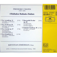 Zimerman, Krystian - Chopin:ballads