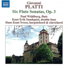Platti - Six Flute Sontatas Op.3