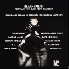 Black Spirits - Festival of New Black Poets In America
