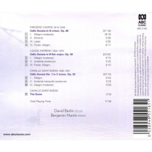 Berlin, David & Benjamin Martin - French Cello Sonatas: Chopin, Farrenc, Saint-Saens