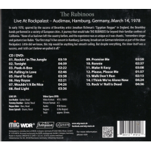 Rubinoos, The - Live At Rockpalast 1978 CDDVD