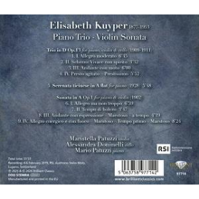Patuzzi, Maristella & Alessandra Doninelli & Mario Patuzzi - Elisabeth Kuyper: Piano Trio, Violin Sonata