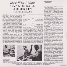 Adderley, Cannonball - Know What I Mean?