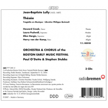 Les Arts Florissants - Thesee:Tragedie En Musiqu