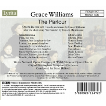 Balkwill, Brian - Grace Williams: the Parlour