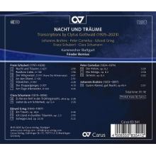 Bernius, Frieder - Brahms, Grieg & Schubert: Nacht Und Traume - Transcriptions By Clytus Gottwald