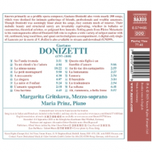 Gritskova, Margarita - Donizetti: Songs
