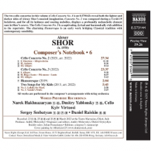 Hakhnazaryan, Narek - Shor: Composer's Notebook, Vol. 6