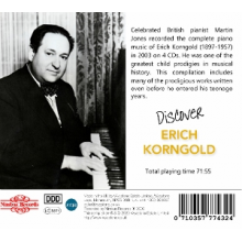 Jones, Martin - The Best of Martin Jones: Discover Erich Korngold