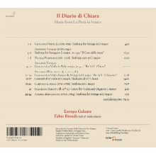 Europa Galante & Fabio Biondi - Il Diario Di Chiara: Music From La Pieta In Venice