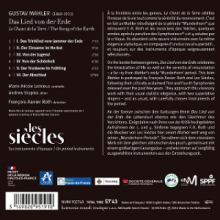 Les Siecles & Francois-Xavier Roth - Mahler: Das Lied von Der Erde