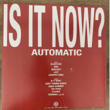 Automatic - Is It Now LP