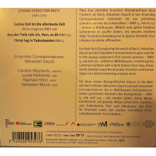 Bach - Christ Lag In Todesbanden Cantatas BWV 4 106 131 Dauce Ensemble Correspondances