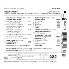 Busch, Jan von - Franck, Karg-Elert & Tournemire: Organ and Piano