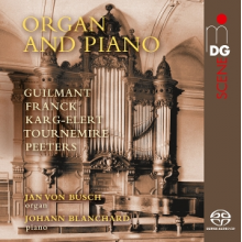 Busch, Jan von - Franck, Karg-Elert & Tournemire: Organ and Piano
