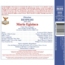 Dotto, Francesca & Orchestra Del Teatro La Fenice Di Venezia & Manlio Benzi - Respighi: Maria Egiziaca