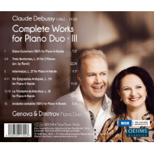 Genova & Dimitrov Piano Duo - Claude Debussy: Complete Works For Piano Duo Iii
